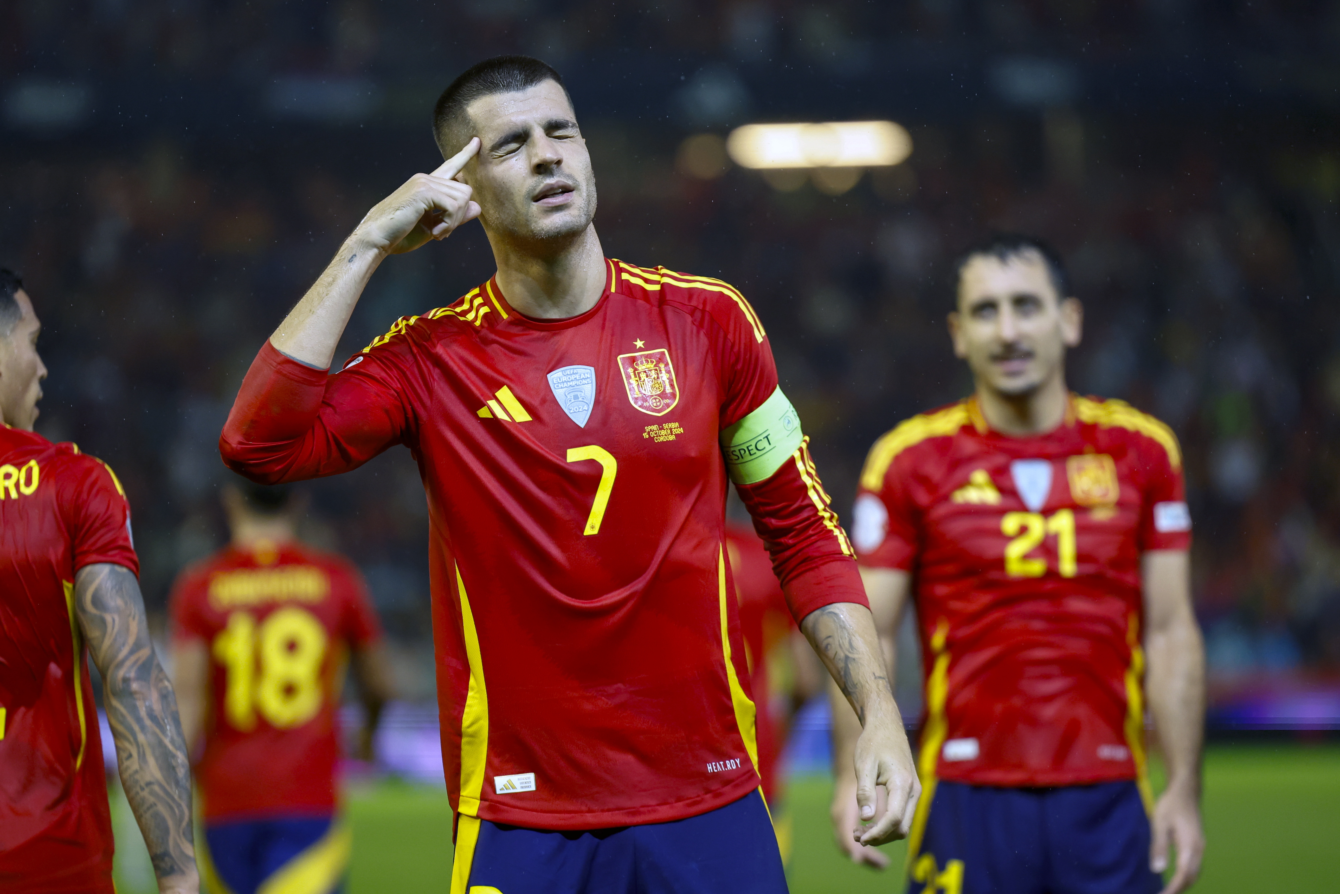 西班牙队在欧国联资格赛中遭遇不利 西班牙队在欧国联资格赛中遭遇不利